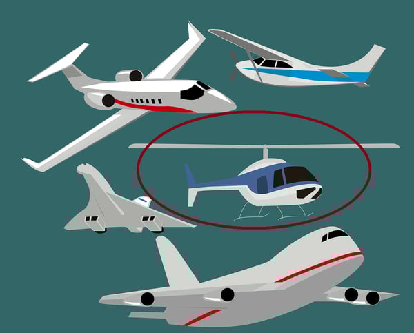 Image of a helicopter