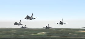 Military-formation-in-the-air
